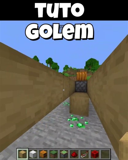 tuto golem #minecraft