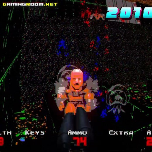 If Amiga Fears ran on an EGA PC with Doom's levels #short #doom #doommods #shorts #shortsvideo