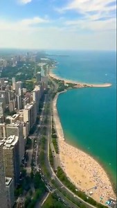 View from top of Willis tower, chicago, USA #shorts #chicago #travelvlogs