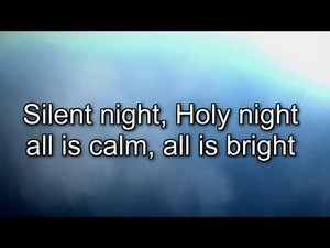 Silent Night ( with lyrics ) by Josh Groban