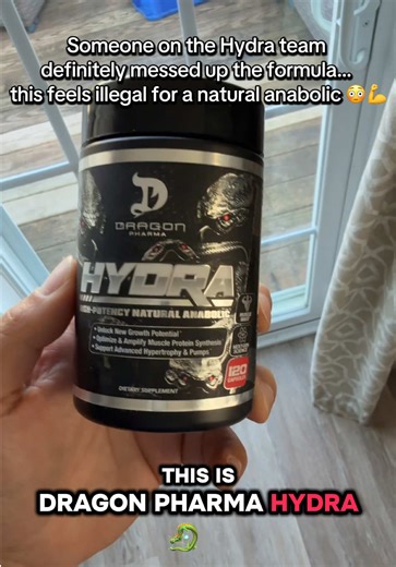 They said “natural anabolic” — but Hydra hits different. ⚡ Optimized for muscle growth, recovery, and serious strength support — no crazy claims, just results that feel next level. 🔥 Amplify muscle protein synthesis 💪 Support recovery and hypertrophy ⚙️ Train harder, bounce back faster #DragonPharmaHydra #MuscleGrowth #RecoverySupport #GymEssentials #TikTokShopFinds
