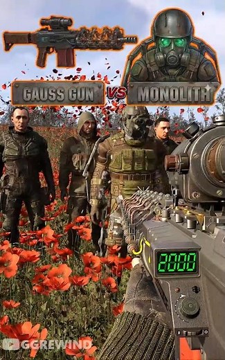 ☢️ Gauss Gun vs Exoskeleton in Every STALKER 😮 2007 → 2024 | Scar Surprised Me #Shorts #stalker2