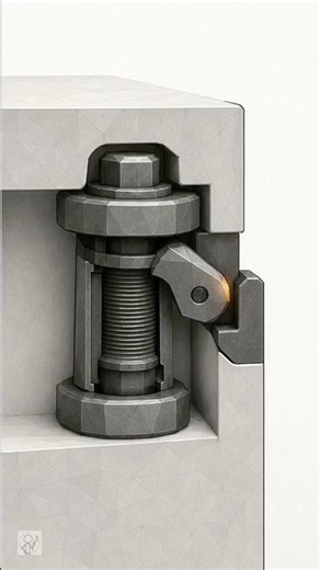 How Does a Cabinet Latch Lock From One Push? #engineering #howitworks