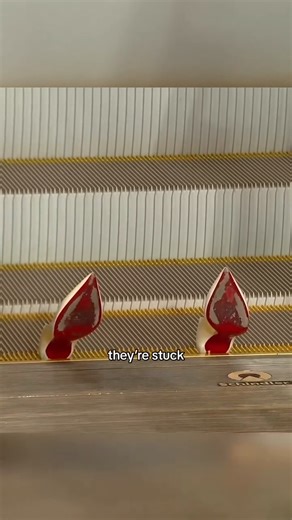 E! News on Instagram: "Well, that escalated quickly. 👀 We'll never forget when Brynn Whitfield's Louboutins got stuck in the escalator at #Bravocon. (🎥: #Bravo)"