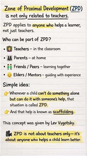 ZPD|Zone of Proximal development| students life.