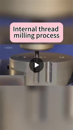#internalthreadmilling #machiningprocess #threadmillingcutter #multiaxismachining #precisionengineering #manufacturinginsight #helicalpath #threadquality #millingtechnology #cncmachining | Vivi Zhang | 31 comments