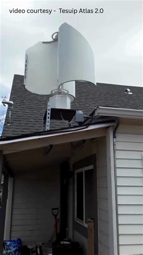 This Home Wind Turbine Generates Serious Power — Tesup Atlas 2.0 #HomeWindTurbine #RenewableEnergy #CleanEnergy #windturbine #windturbineventilator #fblifestyle | Gadgetxplore