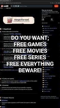 Free Games, Movies, Anime, etc. Stay Safe Beware Always pay for your #games