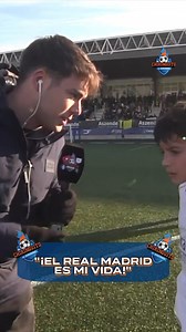 🤍 "Lo significa todo... ¡MI VIDA!" 🗣️ Jaime, canterano del Madrid, sobre lo que significa representar el escudo blanco. 🎙️ @marccnunez 📺 Estamos en directo en Youtube, Facebook, Twitch, X y Kick. | El Chiringuito TV