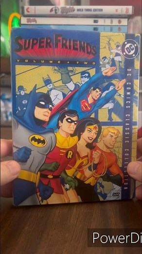 Vintage Super-friends dvd collection lost episodes DC comics blu-ray 4K Batman Aquaman #movies #tv