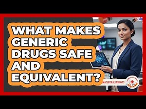 What Makes Generic Drugs Safe And Equivalent?