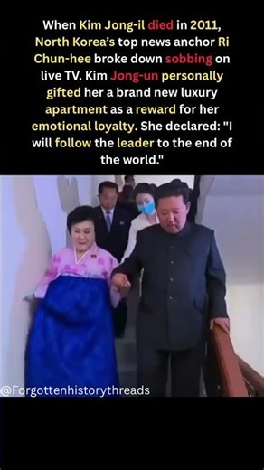 Kim Jong-un Gifted Her an Apartment #shorts