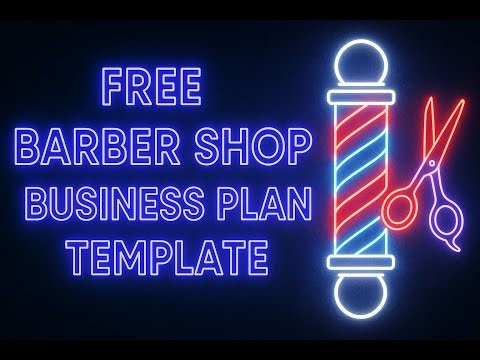 Free Barber Shop Business Plan Template