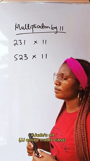Multiplication by 11 | Jude's art