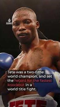 South Africa's former boxing champion Tete shot dead outside home