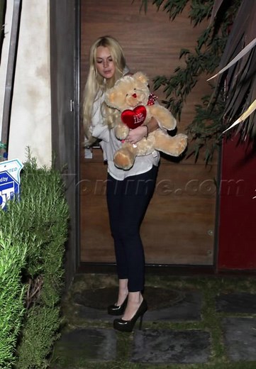 Lindsay Lohan Teddy Bear Drama: A Paparazzi Stunt