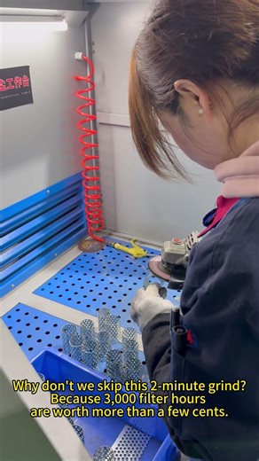 2 Minutes of Grinding = 3,000 Hours of Protection | Hydraulic Filter Core Manufacturing Process