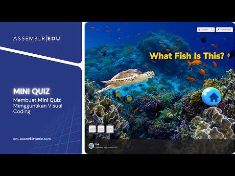 Membuat Mini Quiz Menggunakan Visual Coding