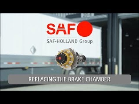 SAF P89™ SERVICE 2 - Air Disc Brake - Replacing Brake Chamber