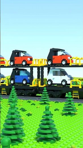 LEGO Train Ride Fail #shorts