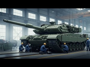 Inside the Russian Tank Factory: From Steel to Battlefield Beast (Full Process)