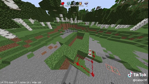 trap door 2x2 #trap #canoc3f #xuhuong #flypシ #minecraft #canoc3f