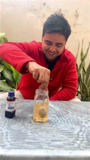 जोदार केमिकल रिएक्शन! #shorts #youtubeshorts #ytshorts