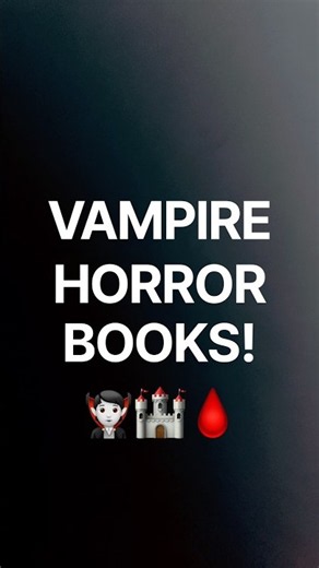 5 BEST Vampire Horror Books 🩸 Best Horror Book Recommendations 2026