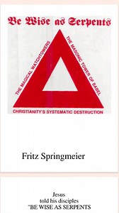 📖Book: Be Wise As Serpents The Magical Watchtowers, The Masonic Tower Of Babel, Christianity's Systematic Destruction. 🖋By: Fritz Springmeier Post By: Yəshua Tut Shu Aka Dany Christopher Drymon #Illuminati #YəshuaTribe #YəshuaTribeWorldwide #YəshuaTuShu #Akhenaten #Yəshua #KingPaimon #Isee #Asé #NewWorldOrder | AtumRa Khnum KingPaimon Heru-Saturn