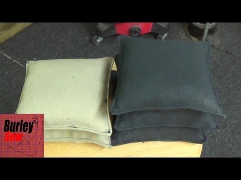 DIY Cornhole Bean Bag How To