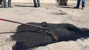 Thank you to our City crew for all your hard work filling potholes AND thank you to our residents for reporting potholes! If you have a pothole to report call 505-955-3000. | City of Santa Fe