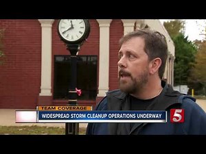Widespread storm cleanup underway in Decatur County