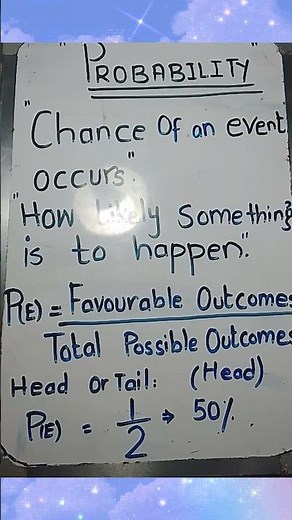 Probability definition and formula Simple Maths”