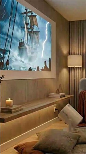 This is what you need to transform any room into a cinema🍿📽(Check bio for this)