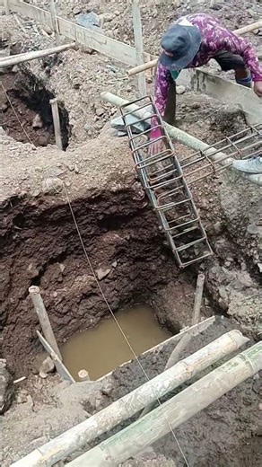 installer of footings into the excavation hole