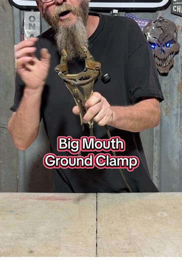 Big Mouth Locking Ground Clamp #toolsofthetrade #greenish #Locking #ground #clamp