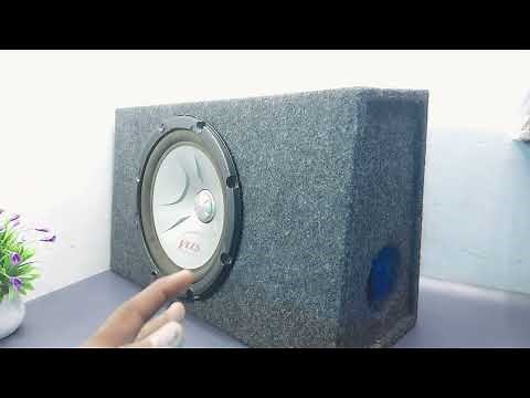 DIY side ported 12 inch subwoofer box || how to make car subwoofer box