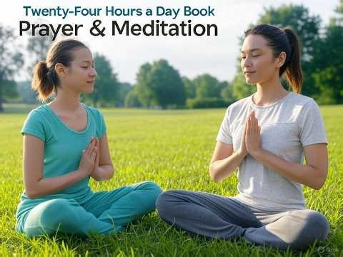 Twenty-Four Hours A Day Book– April 26 - Daily Reading - A.A. - Serenity Prayer & Meditation