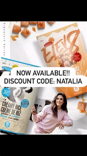 Dr. Natalia Abraham Coelho on Instagram: "AVAILABLE NOW!!! DISCOUNT CODE: Natalia Yessss, 2 new DELICIOUS flavors: Two signature flavours. Salted Caramel and Cookies n’ Cream drop today at 9AM EST. All Natural Gluten Free Dairy Free Tastes amazing! USE DISCOUNT CODE: Natalia for extra savings!!! 🔗 in stories and bio"