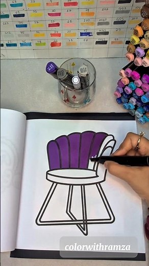 Easy coloring tutorial | ASMR coloring book | I'm just a girl coloring book by @X.sharonn