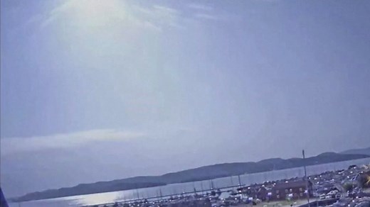 Watch: Meteor lights up the sky over Norway