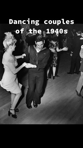 Dancing couples of the 1940s #dancing #swing #jitterbug #couples #1940s #fyp