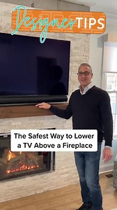 231K views · 703 reactions | The Safest way to Hang a Tv over Your Fireplace. Enjoy and be Safe. #diy #tv #fireplace #reels | Interior Trend Inc. | Facebook