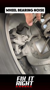 Wheel bearing noise #foryoupageシforyou #certifiedtechnicians #tips #mechaniclife | Fix it Right Garage