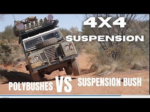 Ultimate 4x4 suspension comparison: polybush VS suspension bush