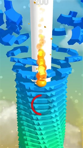 Stack Ball Shot Extreme Mode 🔴 Insane Tower Smash Gameplay