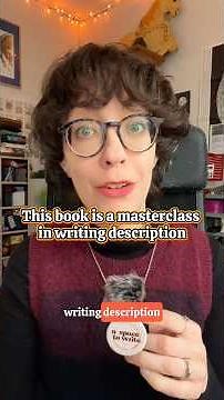 Read this book to get better at writing description 📖 #bookstoread #writertube