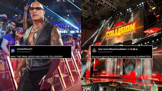 "THE FINAL BOSS HAS HIJACKED COLLISION", "Someone getting fired" - Fans erupt after AEW show cuts off suddenly