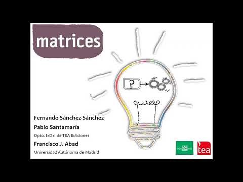 Evaluación de la inteligencia: Matrices y Factor G-R