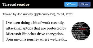 Thread by @SecurityJon on Thread Reader App